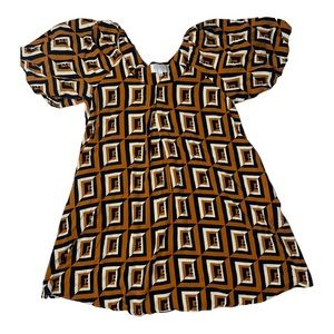 Anthropologie coreylynncalter size medium trapeze dress with sleeves